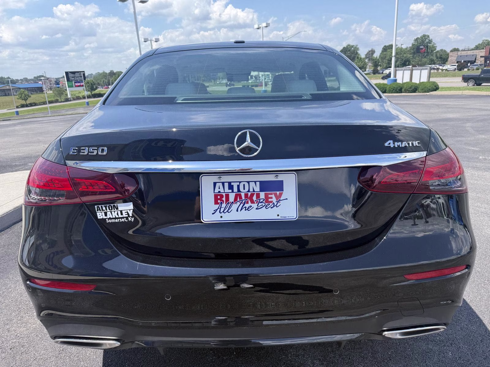 2023 Black Mercedes-Benz E-Class E 350 AWD Sedan