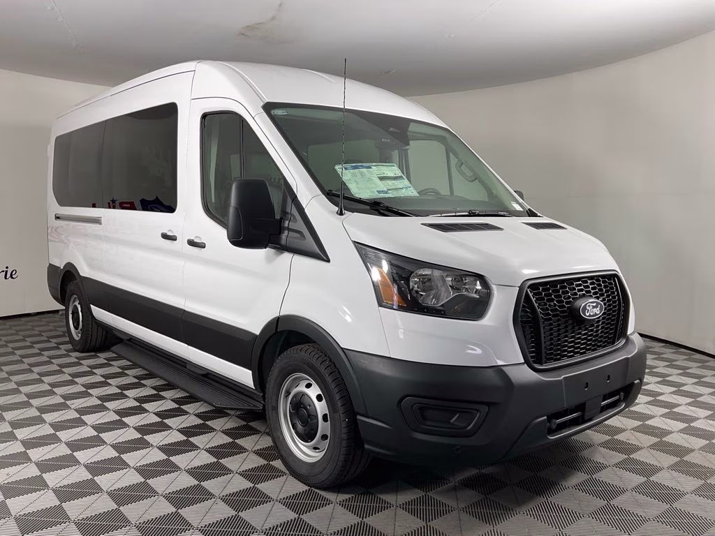 2026 Oxford White Ford Transit-350 XL RWD Crossover