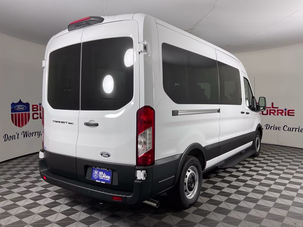 2026 Oxford White Ford Transit-350 XL RWD Crossover
