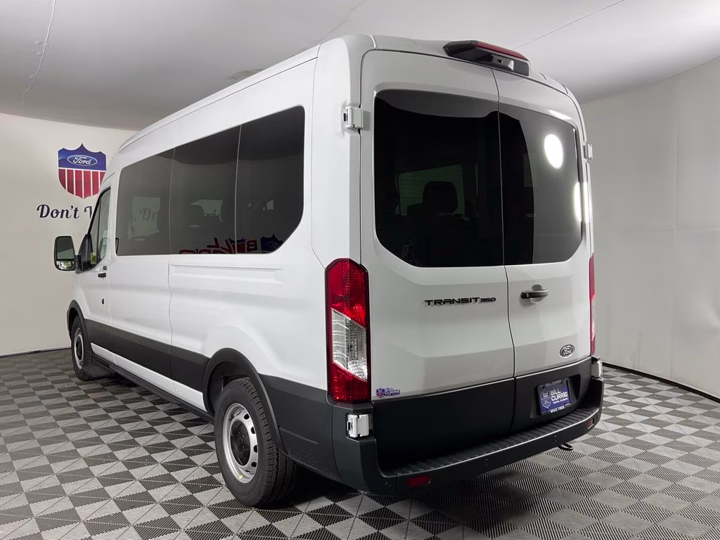 2026 Oxford White Ford Transit-350 XL RWD Crossover