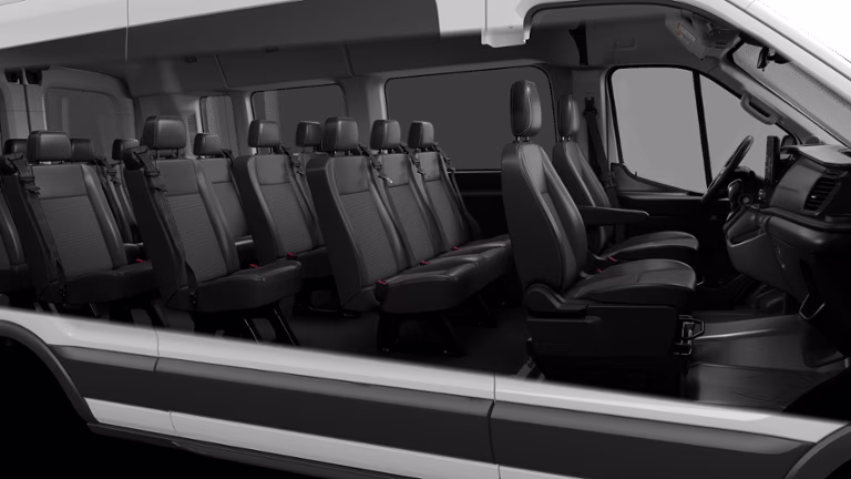2026 Oxford White Ford Transit Commercial Passenger Van XL RWD Van