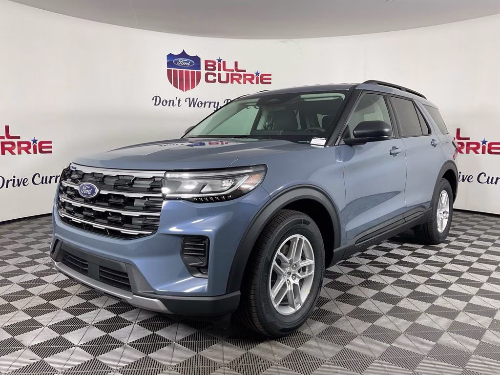 2026 Vapor Blue Ford Explorer Active RWD SUV