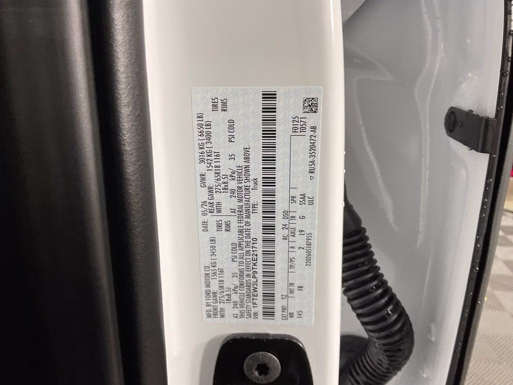 2026 Oxford White Ford F-150 XLT 4X4 Truck