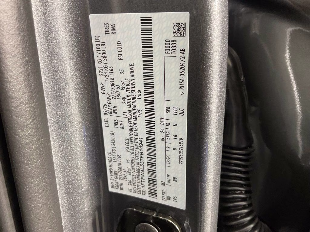 2026 Gray Metallic Ford F-150 Tremor 4X4 Truck
