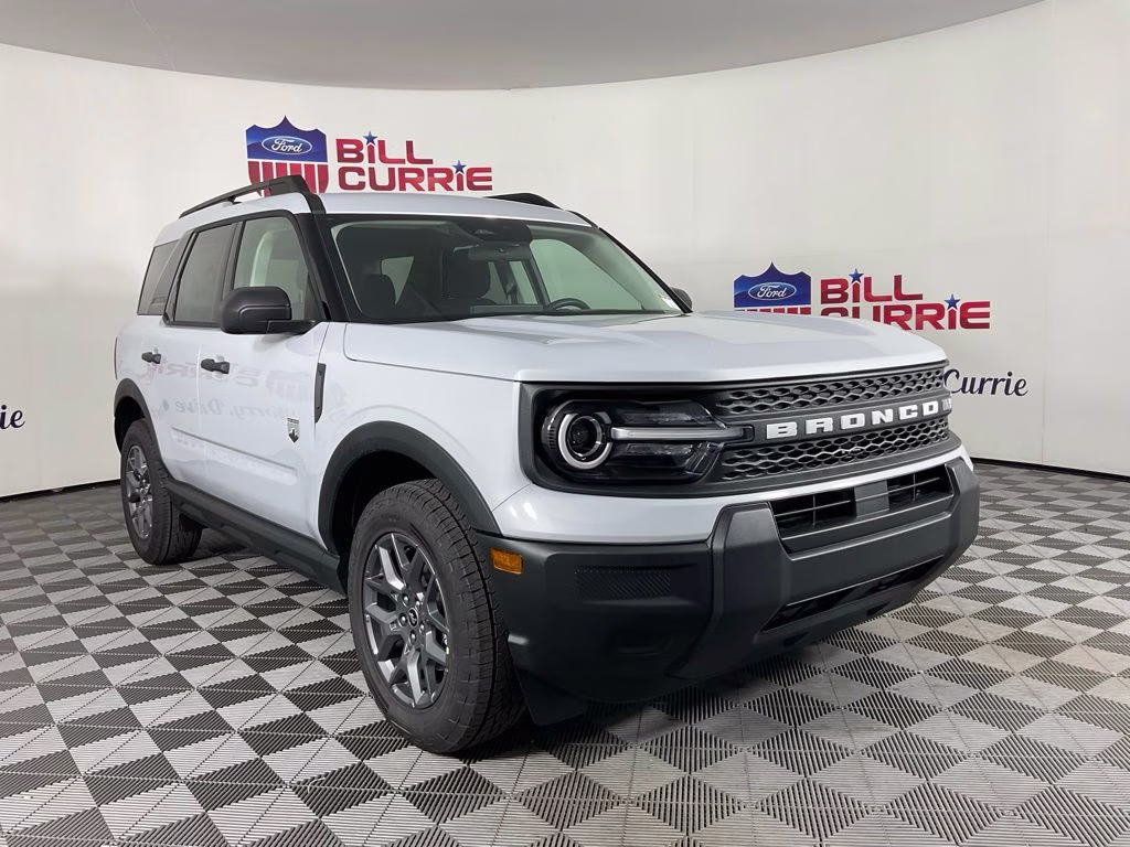 2026 White Metallic Ford Bronco Sport Big Bend 4X4 SUV