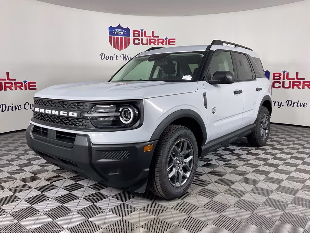 2026 White Metallic Ford Bronco Sport Big Bend 4X4 SUV