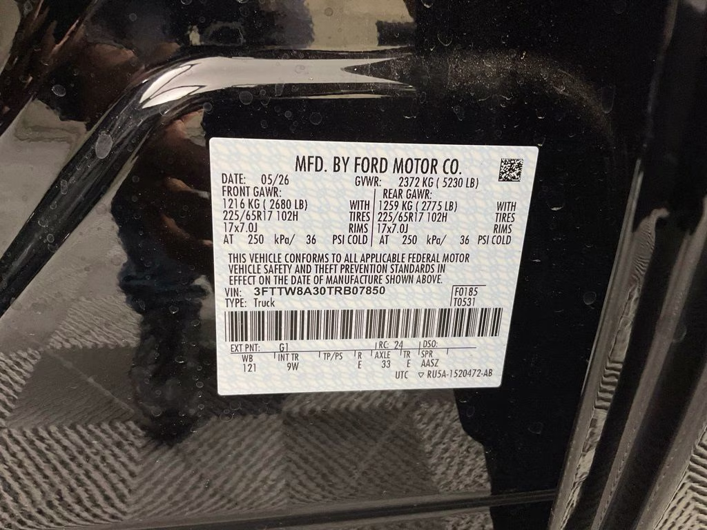 2026 Shadow Black Ford Maverick XL FWD Truck