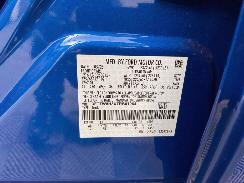 2026 Blue Ford Maverick XLT FWD Truck