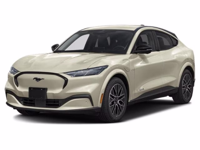 2026 Star White Metallic Tri-Coat Ford Mustang Mach-E Premium RWD SUV