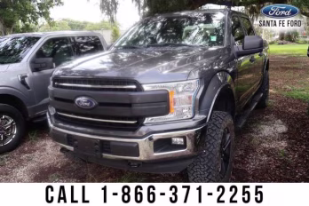 2018 Gray Ford F-150 XLT 4X4 Truck