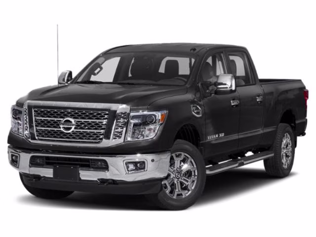 2019 Gun Metallic Nissan Titan XD SL 4X4 Truck