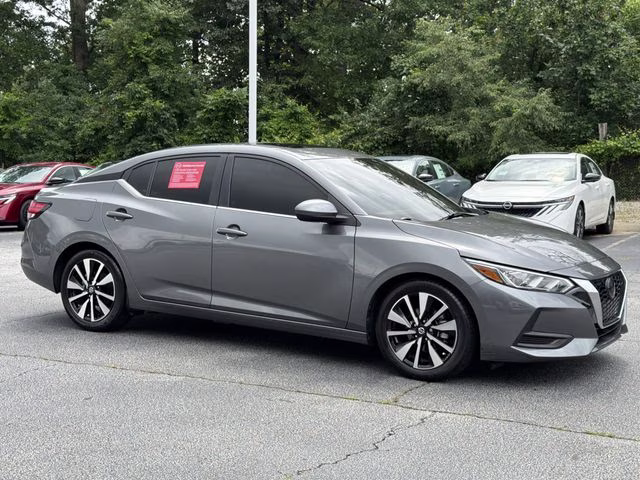2023 Gun Metallic Nissan Sentra SV FWD Sedan