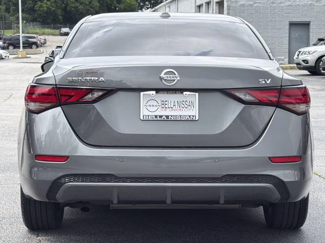 2023 Gun Metallic Nissan Sentra SV FWD Sedan