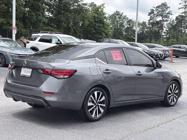 2023 Gun Metallic Nissan Sentra SV FWD Sedan