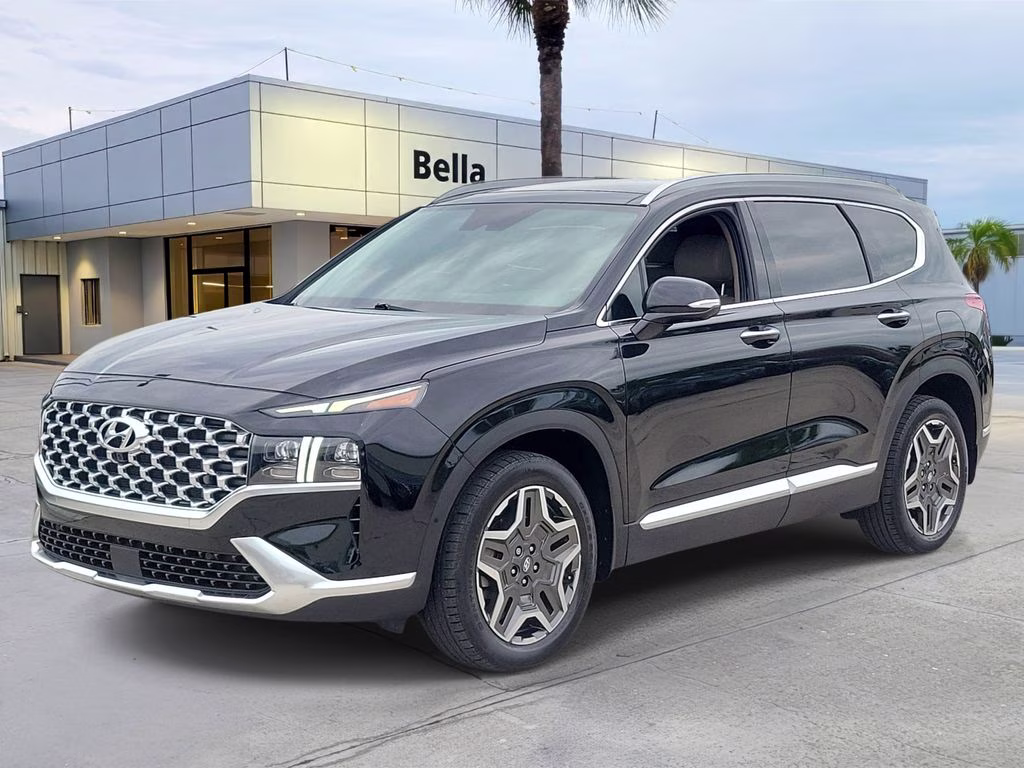 2023 Twilight Black Hyundai Santa Fe Limited FWD SUV