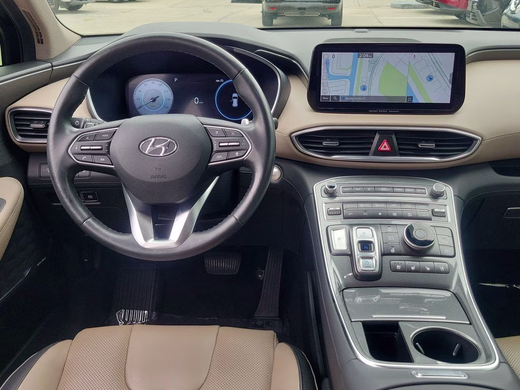 2023 Twilight Black Hyundai Santa Fe Limited FWD SUV