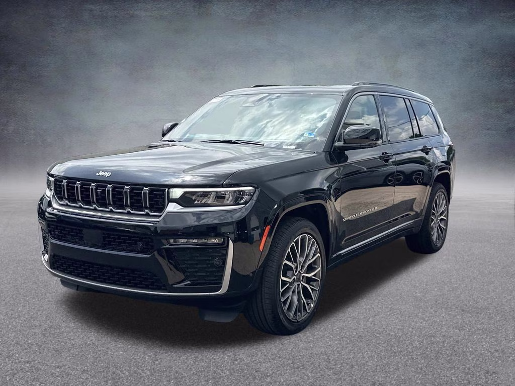 2026 Diamond Black Crystal Pearlcoat Jeep Grand Cherokee L Summit 4X4 SUV