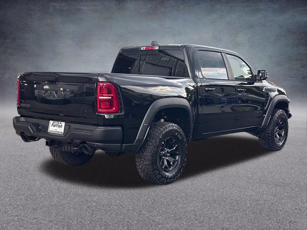 2026 Diamond Black Crystal Pearlcoat Ram 1500 RHO 4X4 Truck