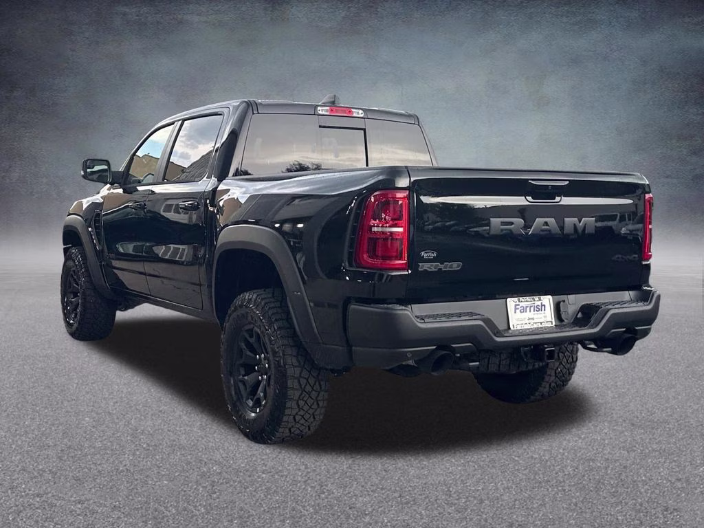 2026 Diamond Black Crystal Pearlcoat Ram 1500 RHO 4X4 Truck
