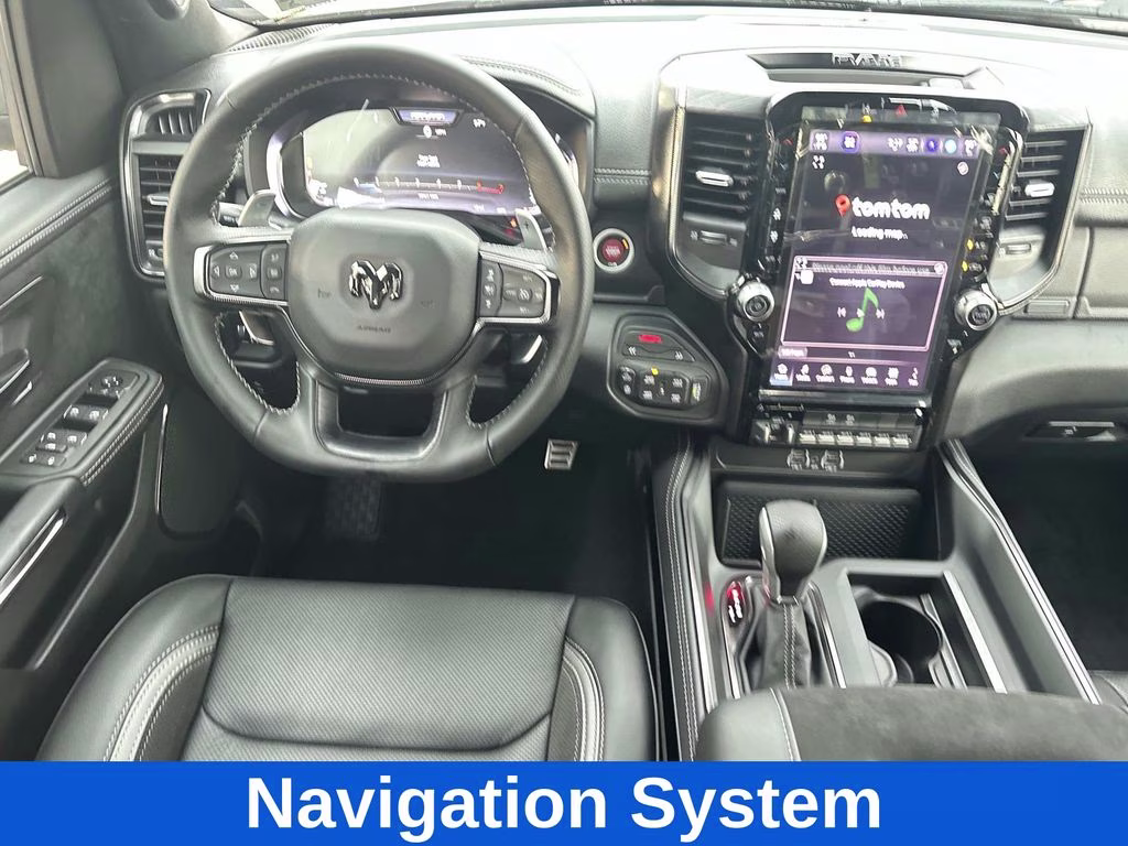 2026 Diamond Black Crystal Pearlcoat Ram 1500 RHO 4X4 Truck