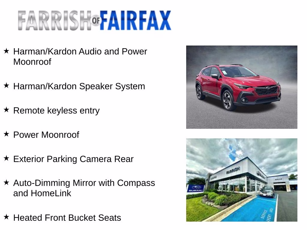 2026 Lithium Red Pearl Subaru Crosstrek Limited AWD SUV