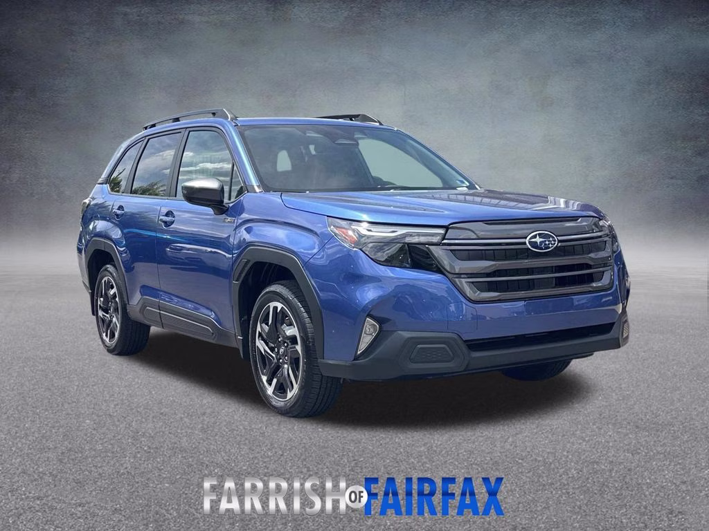 2026 Daybreak Blue Pearl Subaru Forester Premium Hybrid AWD SUV