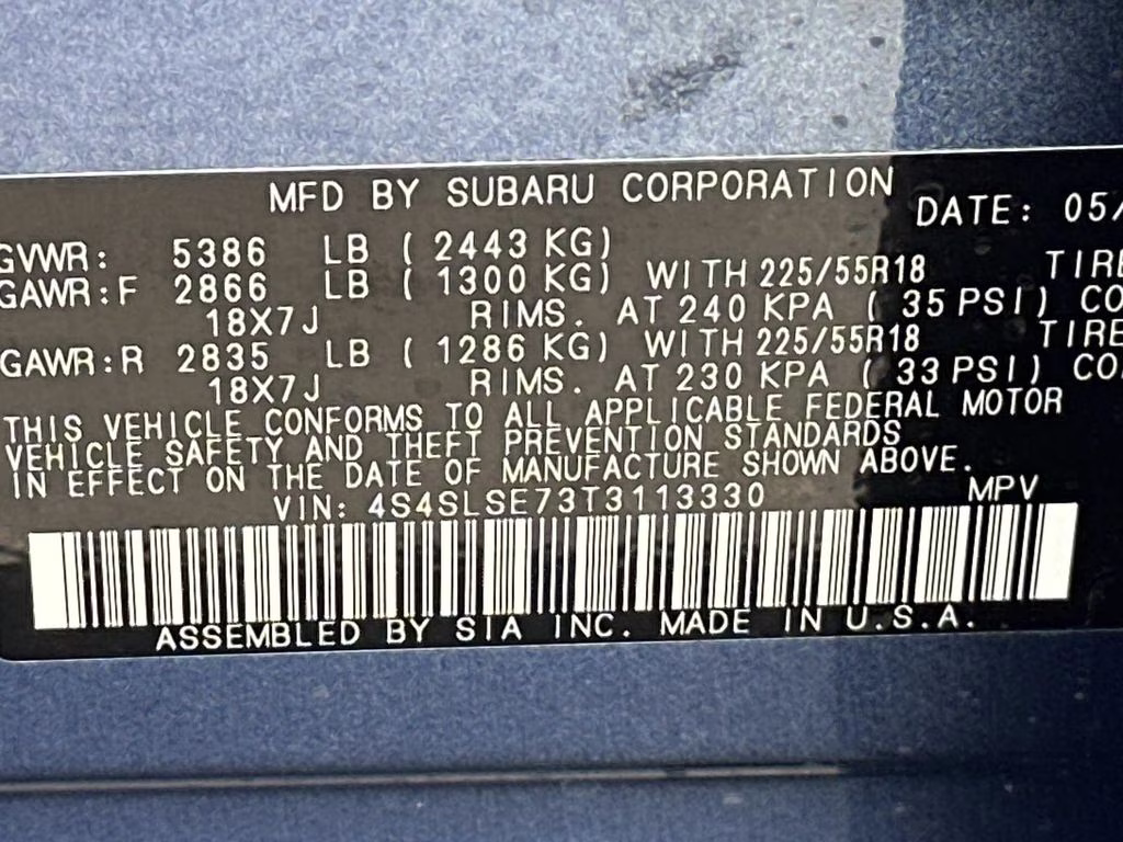 2026 Daybreak Blue Pearl Subaru Forester Premium Hybrid AWD SUV