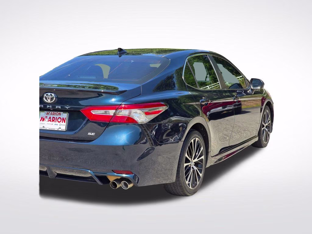 2019 Galactic Aqua Mica Toyota Camry SE FWD Sedan