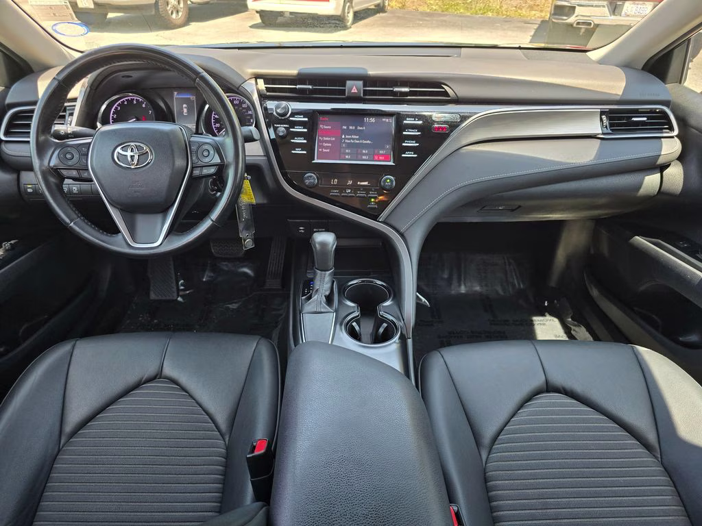 2019 Galactic Aqua Mica Toyota Camry SE FWD Sedan