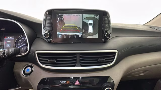2021 White Cream Hyundai Tucson Ultimate AWD SUV
