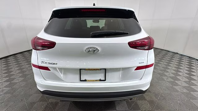 2021 White Cream Hyundai Tucson Ultimate AWD SUV