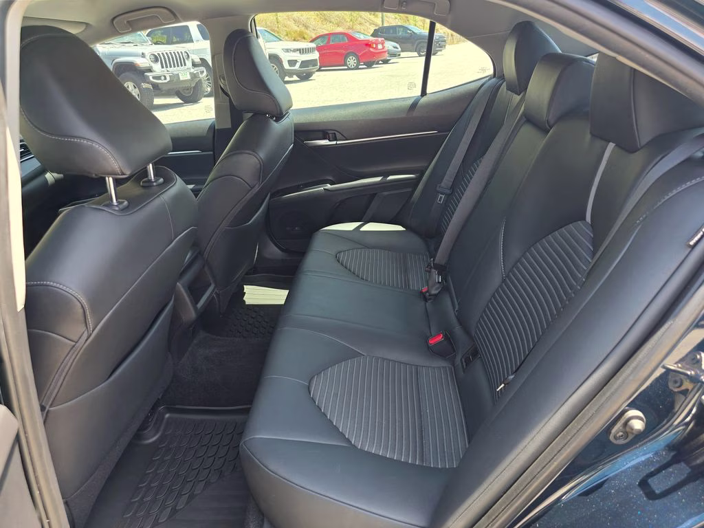 2019 Galactic Aqua Mica Toyota Camry SE FWD Sedan