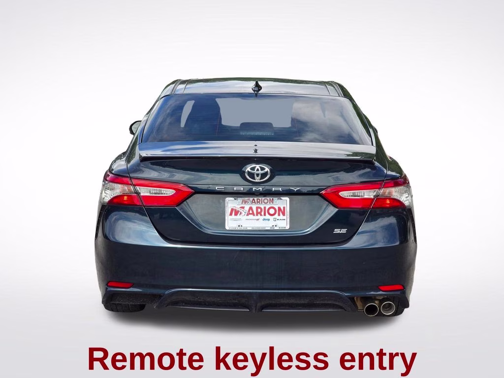 2019 Galactic Aqua Mica Toyota Camry SE FWD Sedan