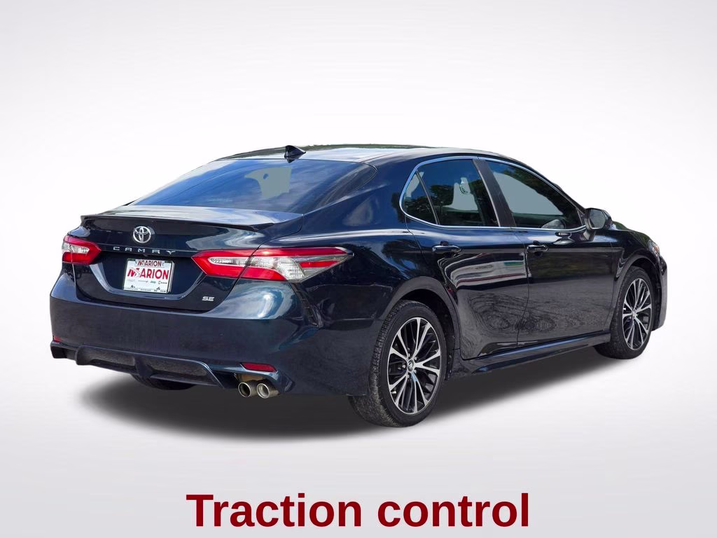 2019 Galactic Aqua Mica Toyota Camry SE FWD Sedan