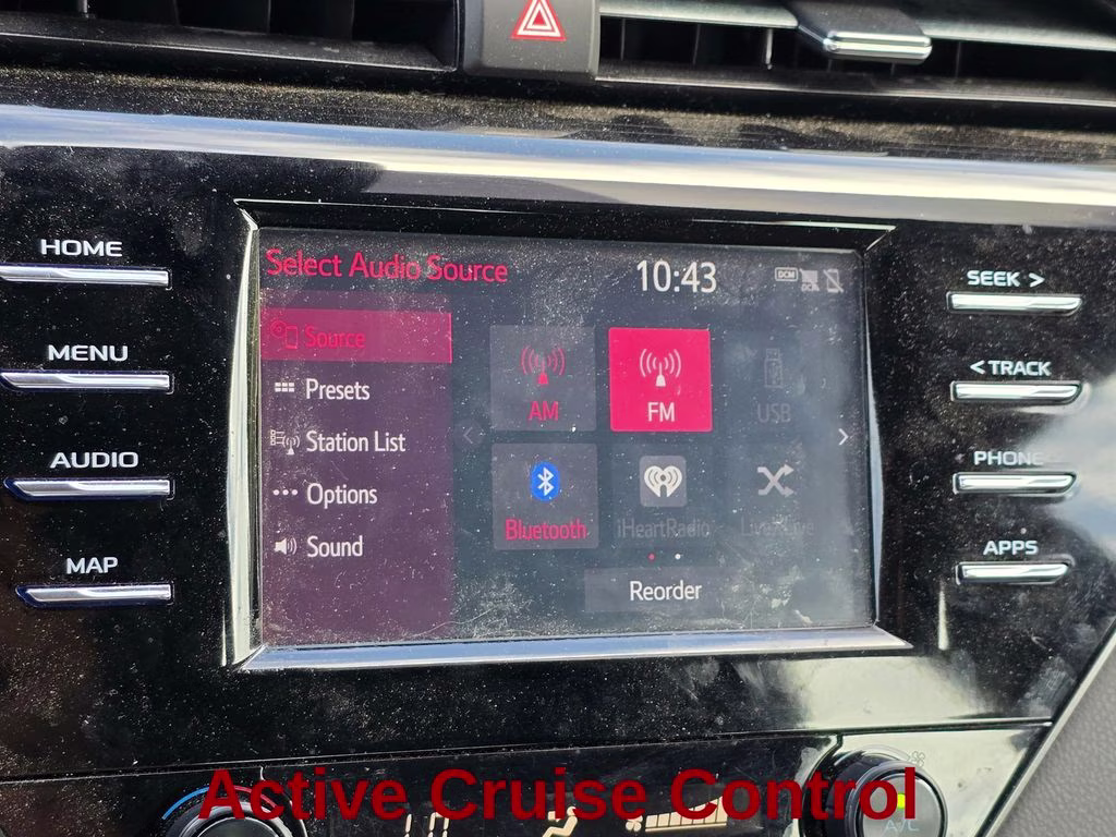 2019 Galactic Aqua Mica Toyota Camry SE FWD Sedan