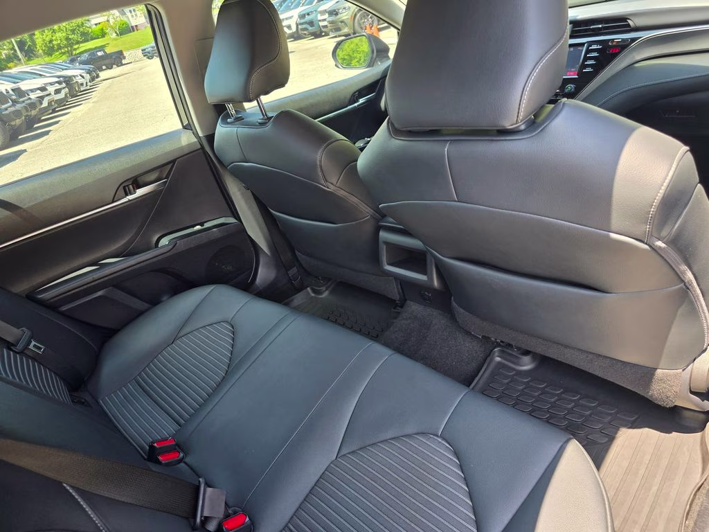 2019 Galactic Aqua Mica Toyota Camry SE FWD Sedan