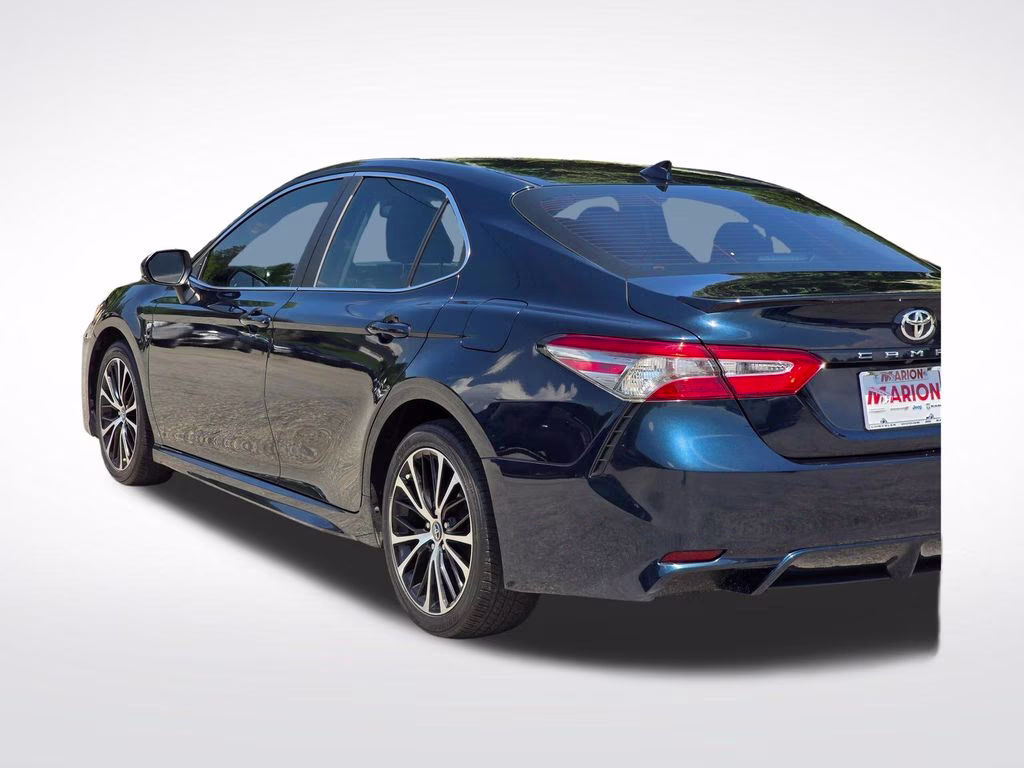 2019 Galactic Aqua Mica Toyota Camry SE FWD Sedan