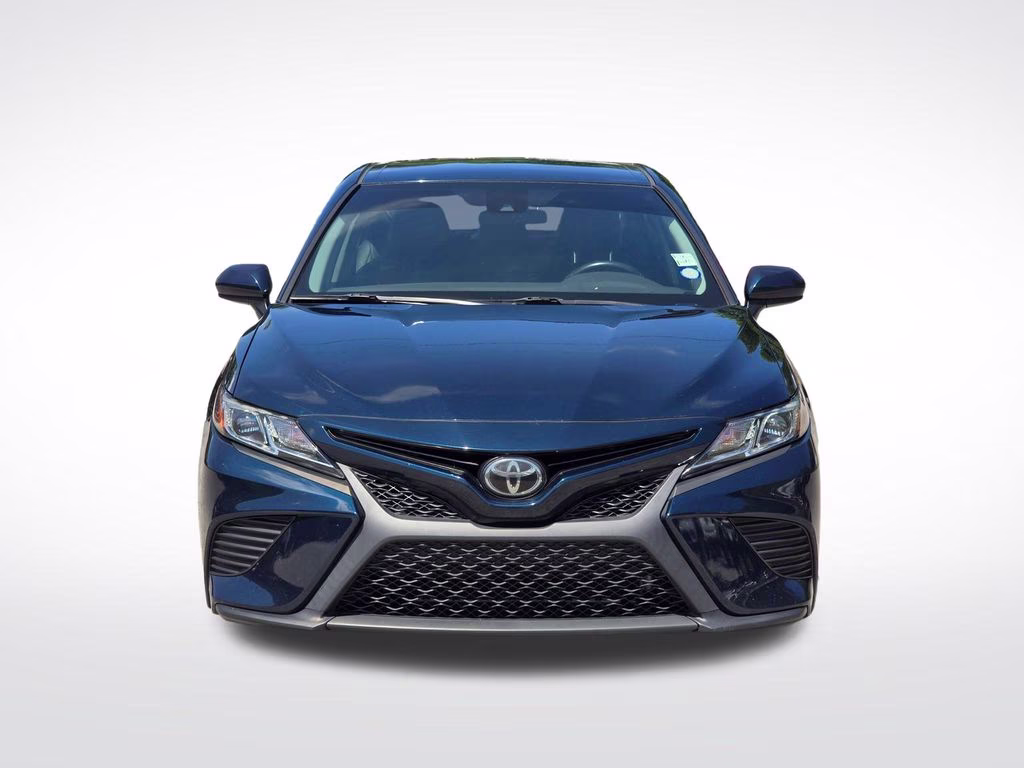 2019 Galactic Aqua Mica Toyota Camry SE FWD Sedan