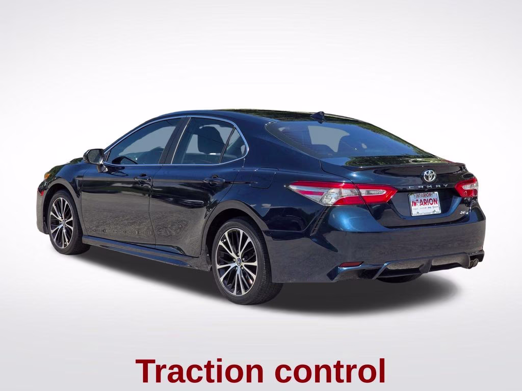 2019 Galactic Aqua Mica Toyota Camry SE FWD Sedan