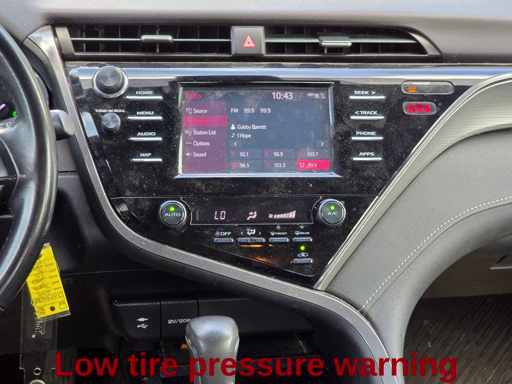 2019 Galactic Aqua Mica Toyota Camry SE FWD Sedan
