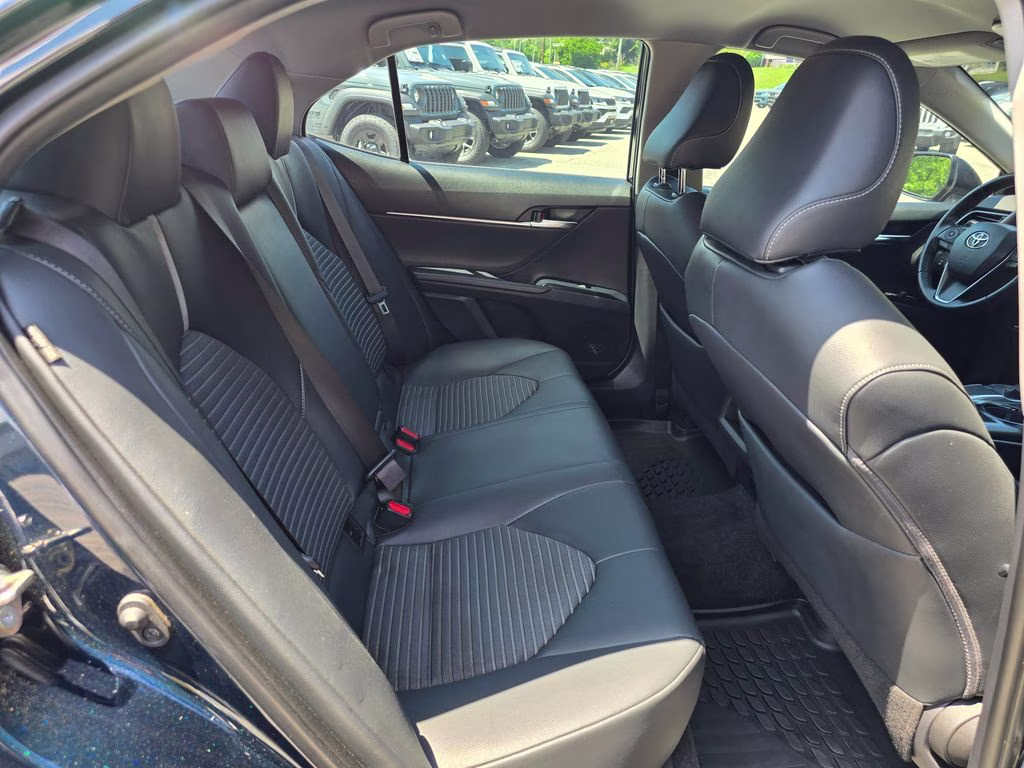 2019 Galactic Aqua Mica Toyota Camry SE FWD Sedan