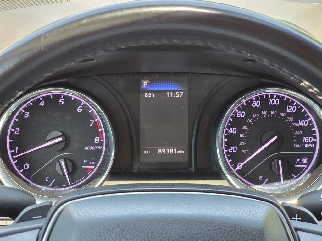 2019 Galactic Aqua Mica Toyota Camry SE FWD Sedan