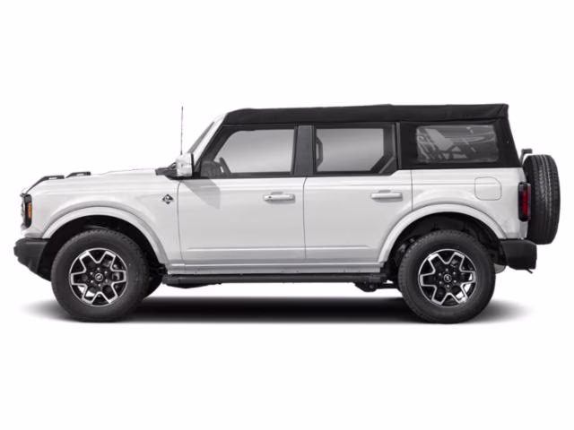 2025 Oxford White Ford Bronco Outer Banks 4X4 SUV
