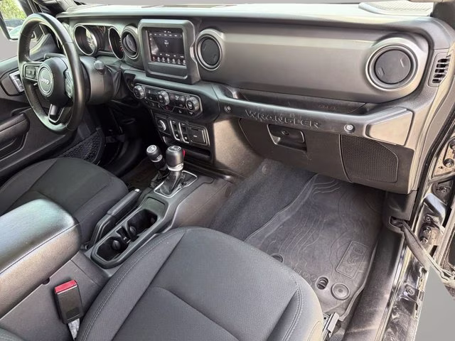 2022 Black Clearcoat Jeep Wrangler Sport S 4X4 Convertible