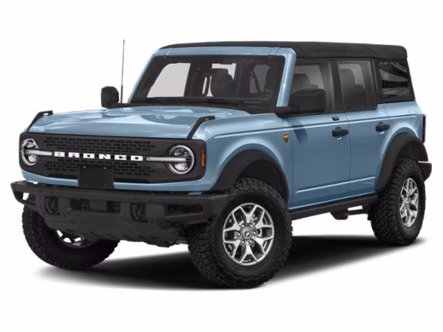 2023 Oxford White Ford Bronco Badlands 4X4 Convertible