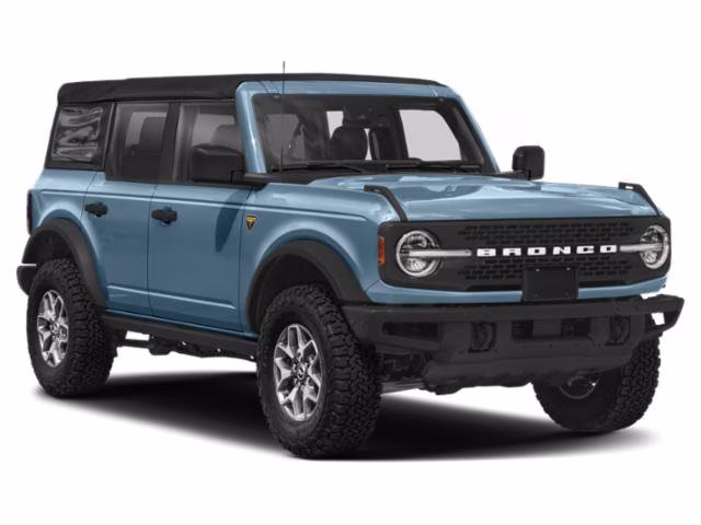 2023 Oxford White Ford Bronco Badlands 4X4 Convertible