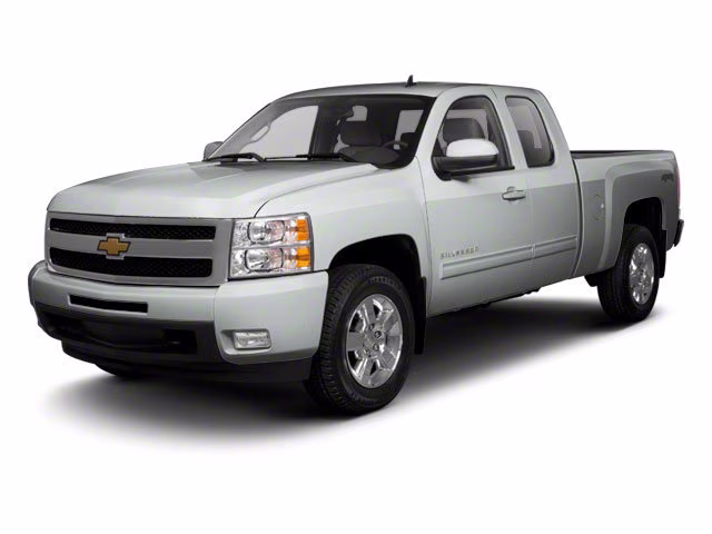 2013 Silver Ice Metallic Chevrolet Silverado 1500 LT RWD Truck