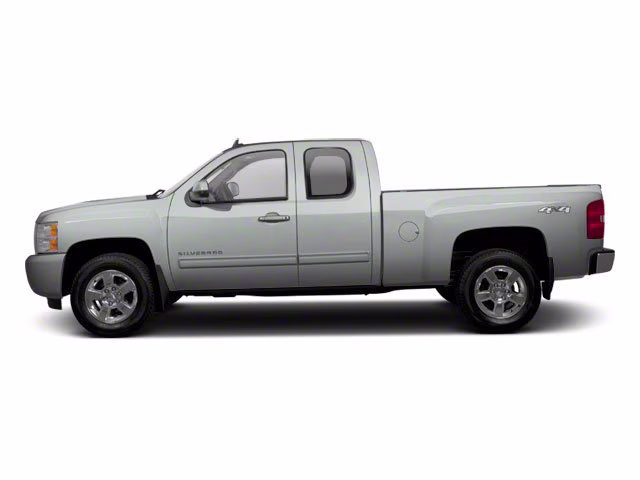2013 Silver Ice Metallic Chevrolet Silverado 1500 LT RWD Truck