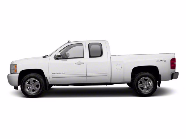 2013 Silver Ice Metallic Chevrolet Silverado 1500 LT RWD Truck