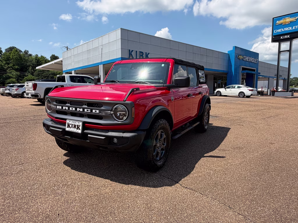 2021 Race Red Ford Bronco Big Bend 4X4 SUV